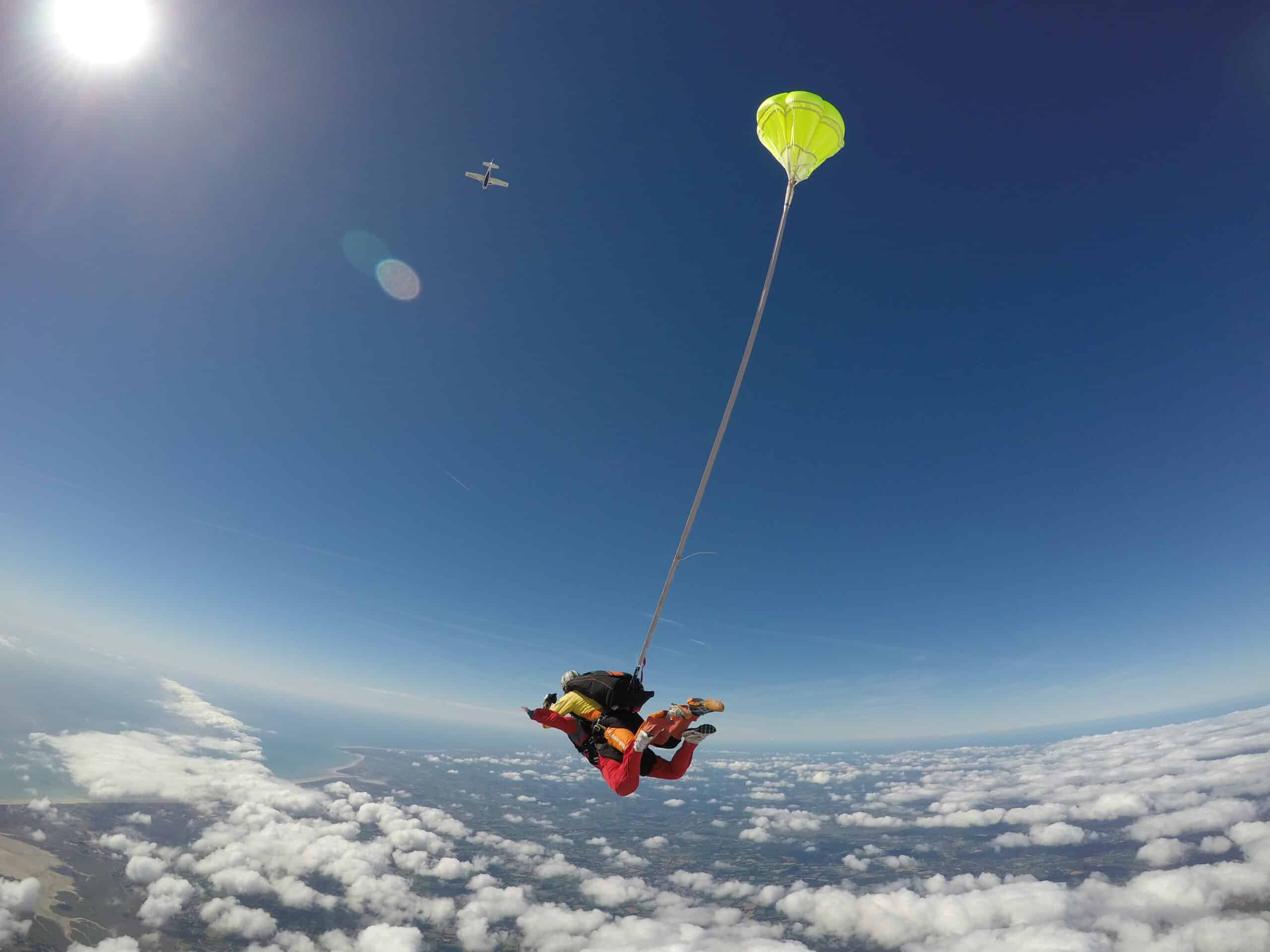 Saut en parachute tandem à Lessay