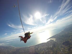 Chute libre saut en parachute en Normandie