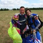 Ecole de parachutisme de Lessay avec Claire et Régis DUFOUR
